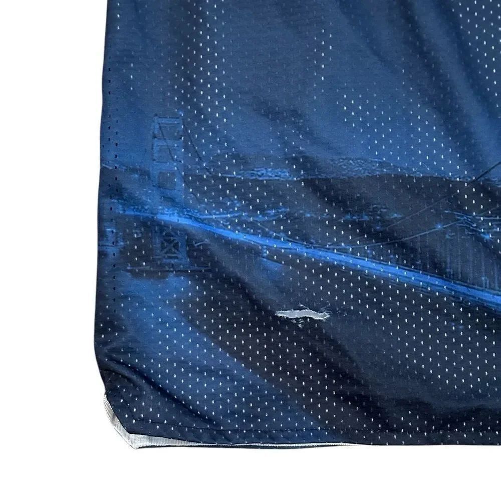 Golden State Warriors Oakland Shorts NBA Basketball Navy Size Medium - Picture 4 of 5